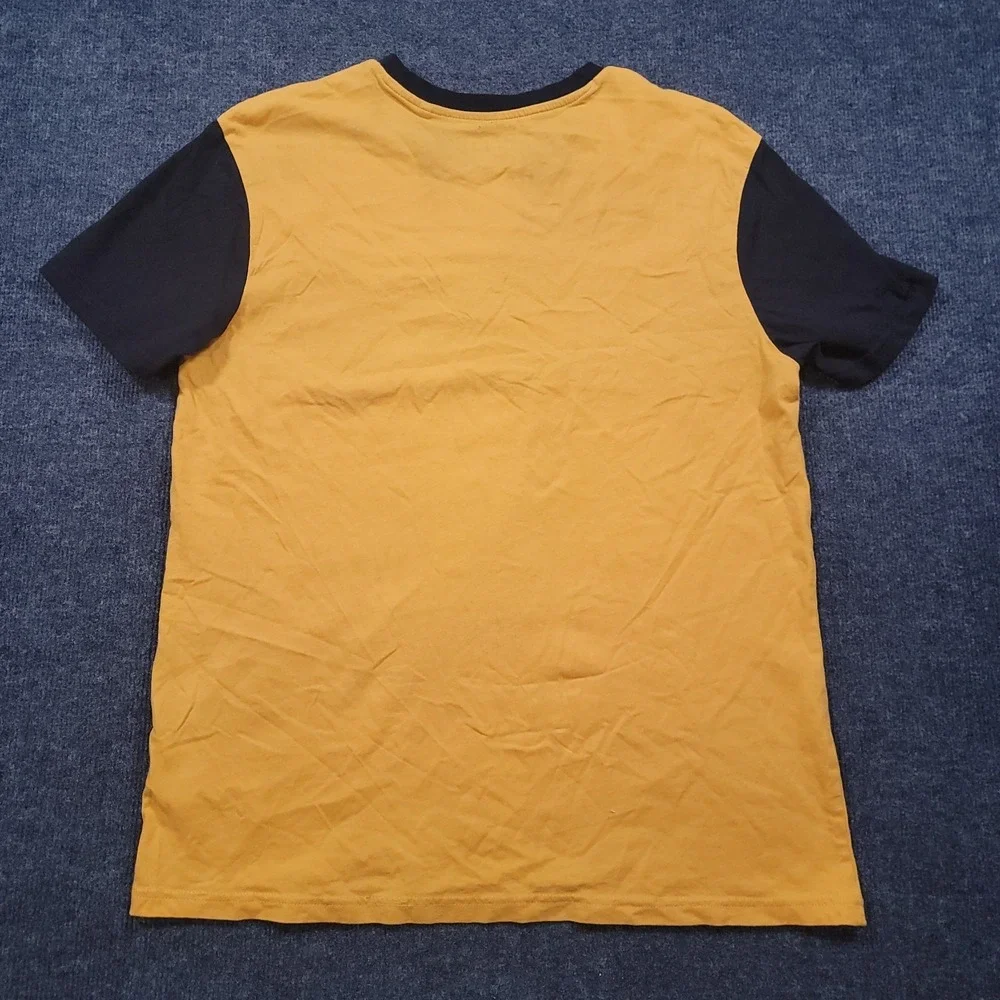 Guess Mens Yellow‎ Short Sleeve Crew Neck Pullover T-Shirt Size Large - Picture 9 of 11